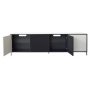 Happy Mediabnk B230 cm - 4 Luckor (vit | svart)
