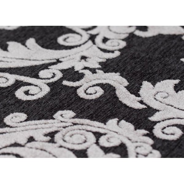 Konstsilkesmatta Kargil - Antracit Konstsilkesmatta Kargil - Antracit