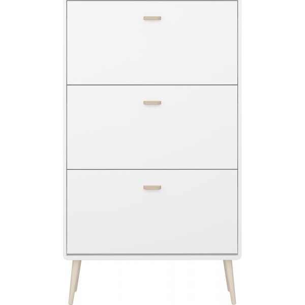 Meuble à chaussures Mino - Blanc Meuble à chaussures Mino - Blanc