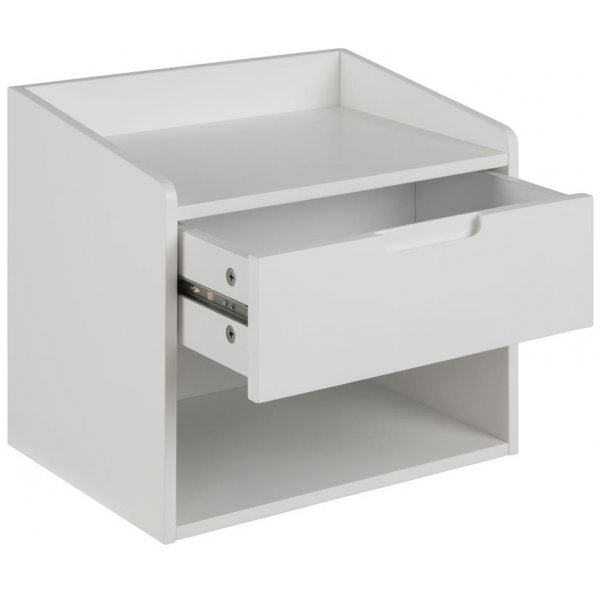 Lauderdale sängbord (Vägghängt) - Vit Lauderdale sängbord (Vägghängt) - Vit