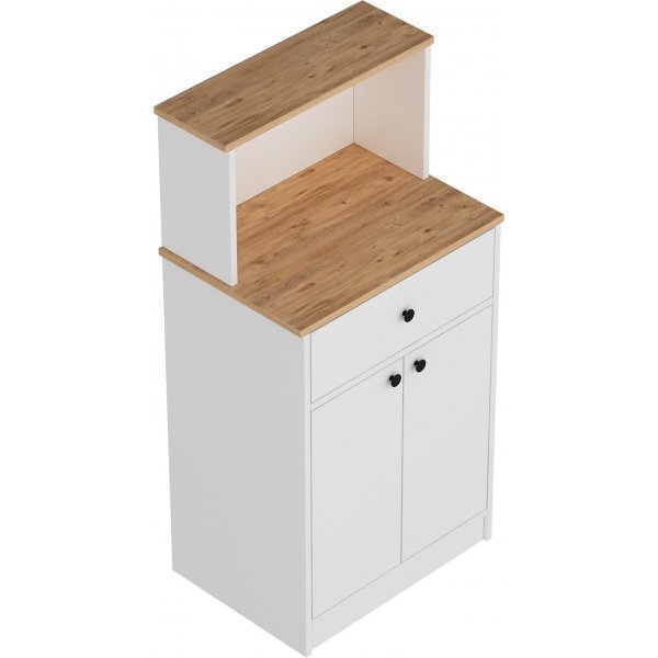 Meuble Cucina 64 x 45 x 129 cm - Blanc/pin Meuble Cucina 64 x 45 x 129 cm - Blanc/pin