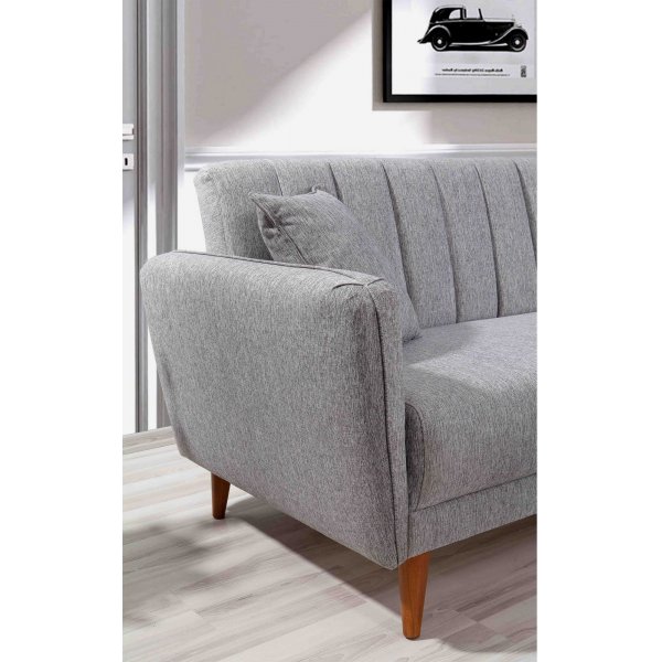 Aqua slaapbank rechts - Grijs Aqua slaapbank rechts - Grijs