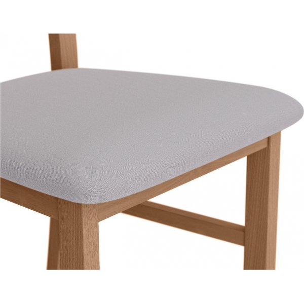 Chaise de salle à manger Filo - Gris/Chêne Stirling Chaise de salle à manger Filo - Gris/Chêne Stirling