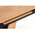 Tozzi matbord 160-200 x 90 cm - Ek/svart