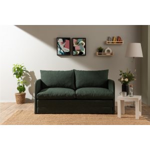 Saga 2-sits bäddsoffa XL - Grön Saga 2-sits bäddsoffa XL - Grön
