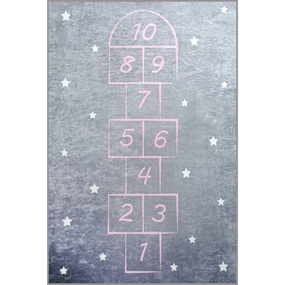 Hopscotch matta - 140 x 190 cm - Lekmattor, Barnmattor, Mattor