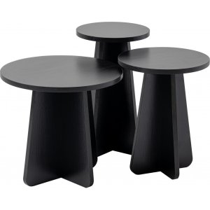 Ensemble table basse Lume - Noir