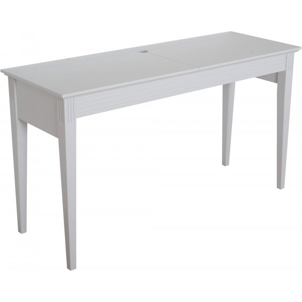 Sundborn skrivbord med klaffar 140 cm - Vit