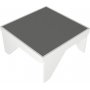 Mezzo soffbord 73,6 x 73,6 cm - Vit