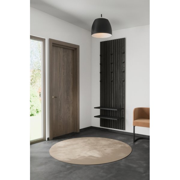 Panneau mural Nimes - Noir/moca