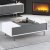 Table basse Force - Anthracite/blanc/argent