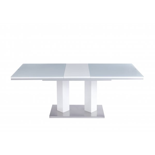 Colombia matbord frlngningbart 160-200 cm - Vit