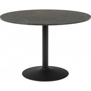 Table  manger Ibiza 110 cm - Marbre noir