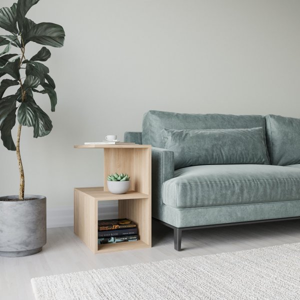 Table d\\\'appoint Larmon 59,6 x 35,6 cm - Chne