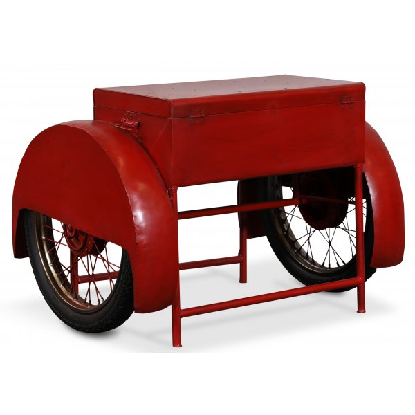 Coca Cola Vintage drinkvagn - Röd metall Coca Cola Vintage drinkvagn - Röd metall