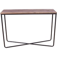 Addison avlastningsbord - Svart/teakimitation Addison avlastningsbord - Svart/teakimitation