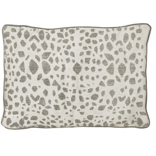 Beige/Vit kuddfodral - 40x60 cm