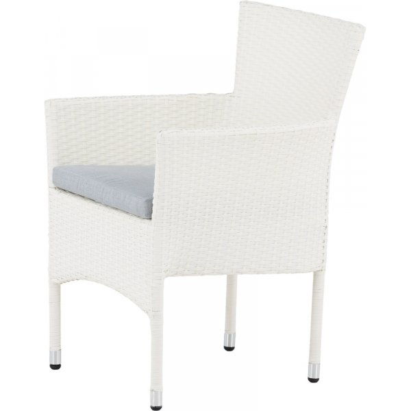 Malina matstol - Ljusgrå/Vit Malina matstol - Ljusgrå/Vit