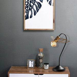 Lampe de table Angel - Noir/or