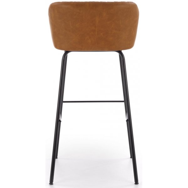 Orville barstol - Cognac vintage (PU)