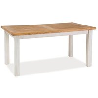 Matbord Vimle 160 cm - Vit/furu Matbord Vimle 160 cm - Vit/furu