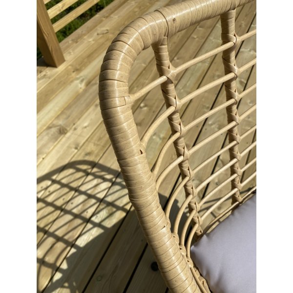 Ensemble extrieur complet Skutskr en rotin synthtique