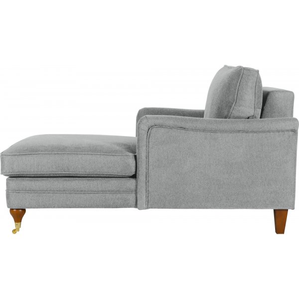 Chaiselounge Howard Watford Deluxe - Grå + Textilrengöring för möbler Chaiselounge Howard Watford Deluxe - Grå + Textilrengöring för möbler