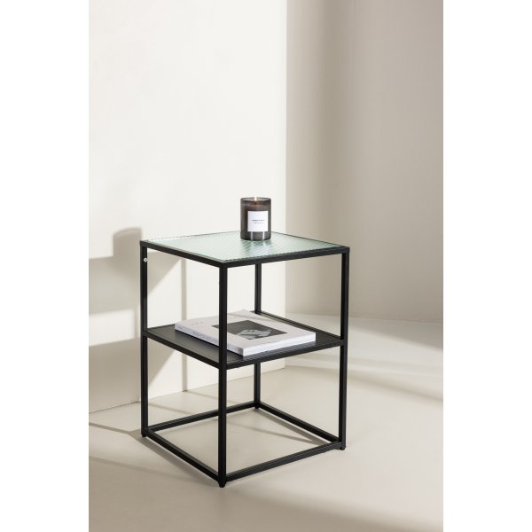 Sao Paulo bijzettafel 40 x 40 cm - Zwart Sao Paulo bijzettafel 40 x 40 cm - Zwart