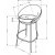 Tabouret de bar Plican 118 - Multicolore