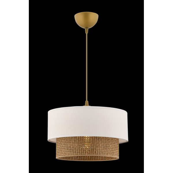 Echo taklampa - Beige/vit Echo taklampa - Beige/vit