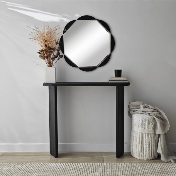 Fiore spegel 2 - Svart