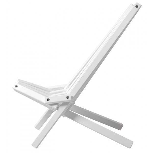 Fauteuil avec coussin de nuque - Blanc + Dtachant pour meubles