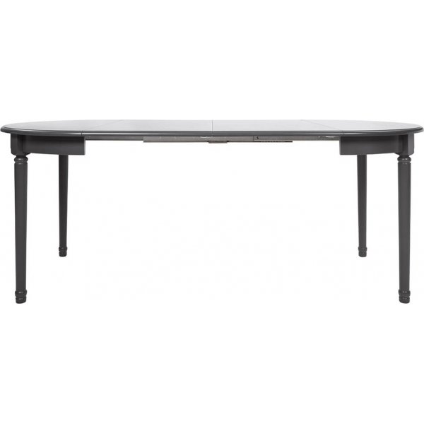 Table à manger Lucan 4 95-195 x 95 cm - Graphite Table à manger Lucan 4 95-195 x 95 cm - Graphite