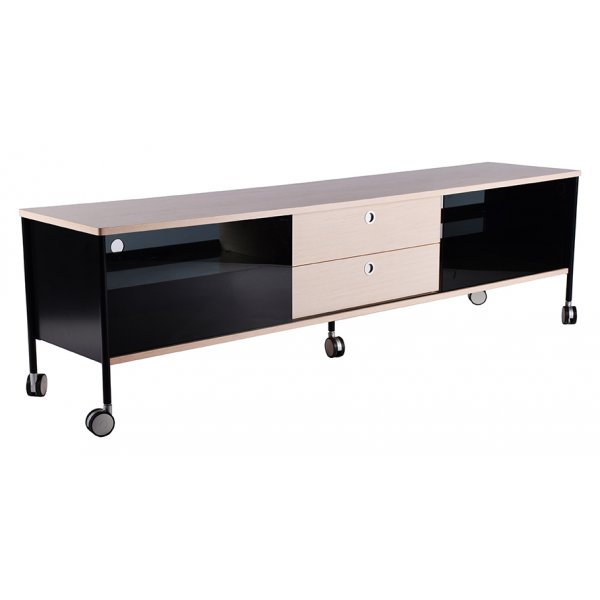 Mediambel Alessi - 180 cm (ljus ek / svart)