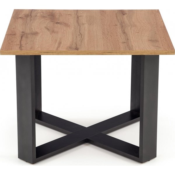 Table basse Hazy - Bois et noir Table basse Hazy - Bois et noir
