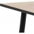 Wilma matbord 80 cm - Ek/svart