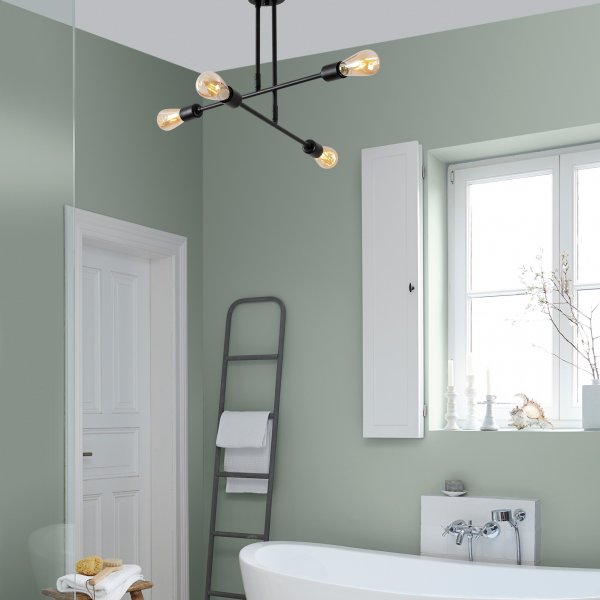 Plafonnier Pella 4 - Noir Plafonnier Pella 4 - Noir