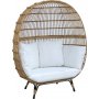 Igloo loungsoffa i rotting + Flckborttagare fr mbler