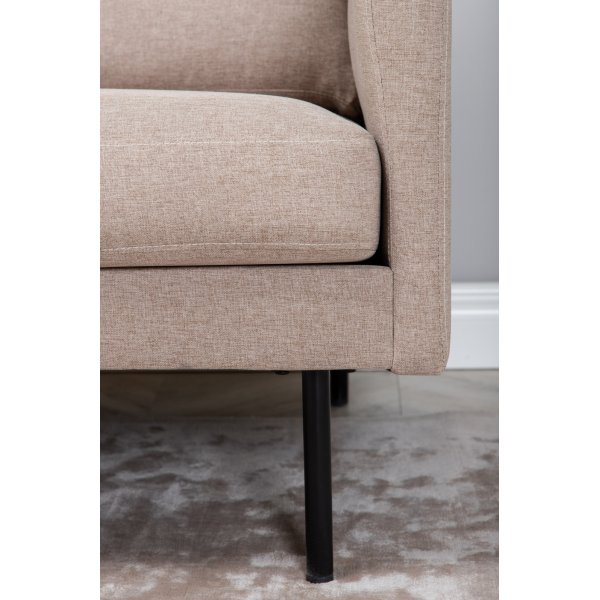 Fauteuil Eden - Tissu marron Fauteuil Eden - Tissu marron