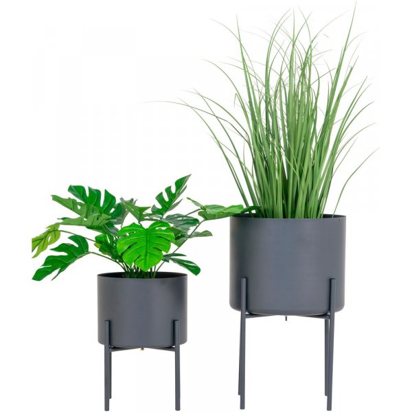 Porte-fleurs Pavia - Gris - 2 pcs Porte-fleurs Pavia - Gris - 2 pcs