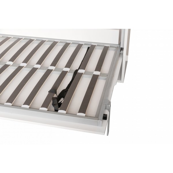 Sngskp 120200 cm horisonellt - Vit - Compact living