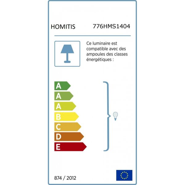 Giorno golvlampa - Sonoma ek/svart