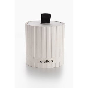 Bougie parfume Sutun - Blanc/noir