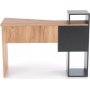 Spurs skrivbord 122x57 cm - Ek/antracit