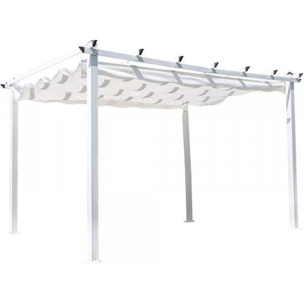 Pergola Lazio 350 x 350 cm - Blanc Pergola Lazio 350 x 350 cm - Blanc