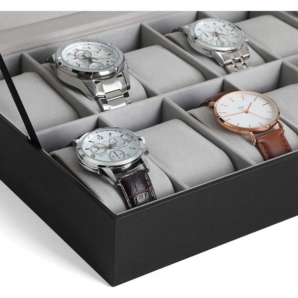 Coffret horloge Epok - Noir/gris Coffret horloge Epok - Noir/gris