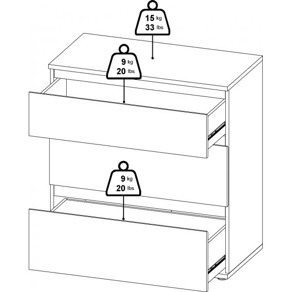 Nova byr med 3 ldor - Ek