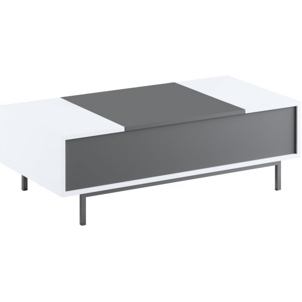 Force soffbord - Antracit/vit/silver