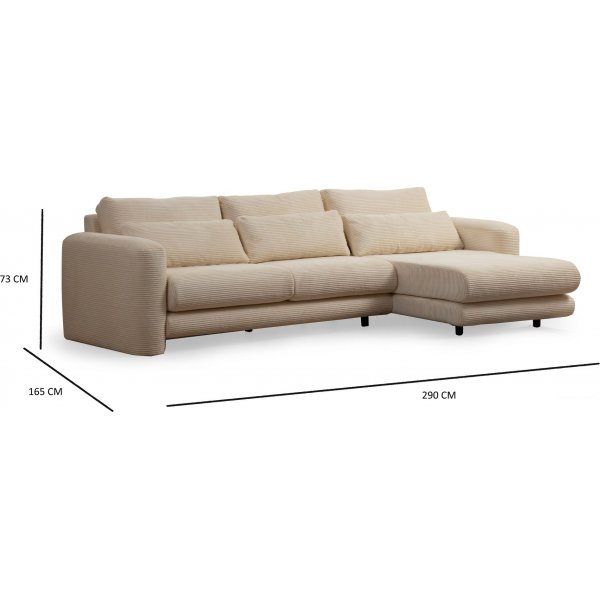 Canap divan Suzy - Beige
