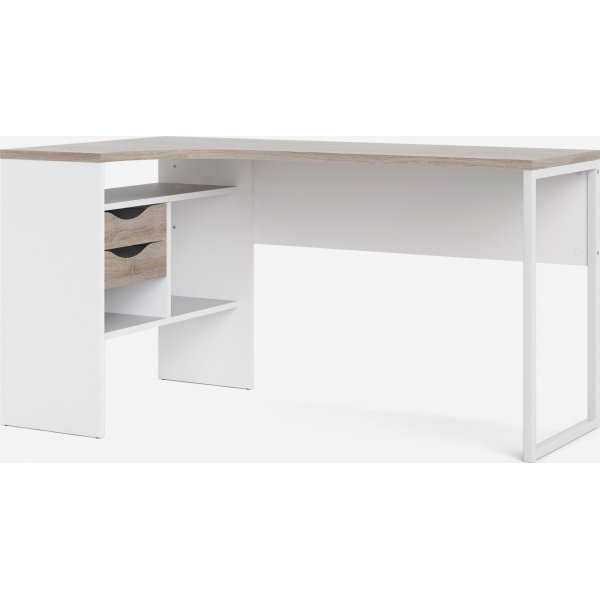 Bureau Function Plus 145,1 x 81 x 76,8 cm - Blanc/truffe Bureau Function Plus 145,1 x 81 x 76,8 cm - Blanc/truffe